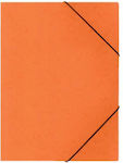 Next Folder Prespan with Rubber Band and Ears Orange