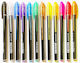 Pen Rollerball 1mm with Multicolour Ink 12pcs