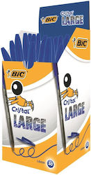 Bic Large Pen Ballpoint 1.6mm with Blue Ink 50pcs