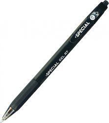 Typotrust Στυλό Gel 0.7mm με Μαύρο Μελάνι Rt