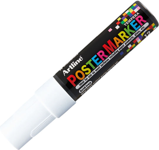 Permanent Marker 12mm Weiß (Μiverse Farben)