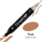 Drawing Marker Brown 1pcs