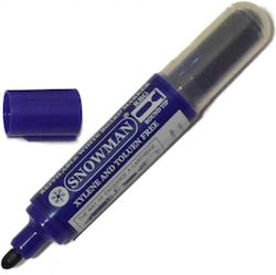 Snowman Whiteboard Marker Blue 1pcs