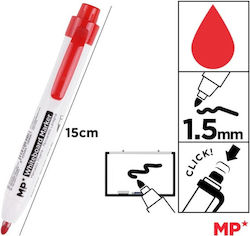 Madrid Papel Whiteboard Marker Red 1pcs