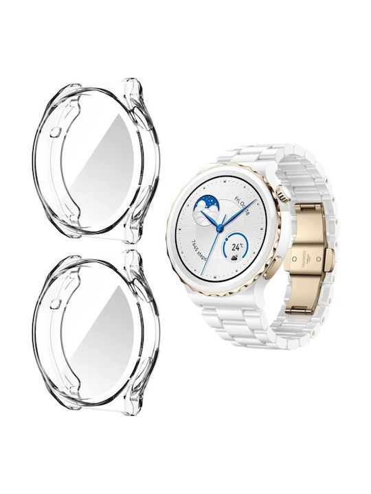 Θήκη Σιλικόνης σε Διάφανο χρώμα για το Huawei Watch GT 3 Pro 46mm