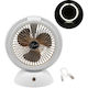 Factory Factory Mini Klimaanlagen & Ventilatoren USB Klappbarer Ventilator mit 4 Geschwindigkeiten Weiß 42635491