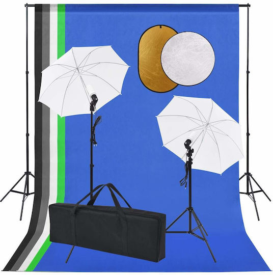 vidaXL Kit De Iluminare 24W 5500K Cu Trepied