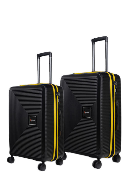Cardinal Anniversary Hard Black Suitcases Max H...