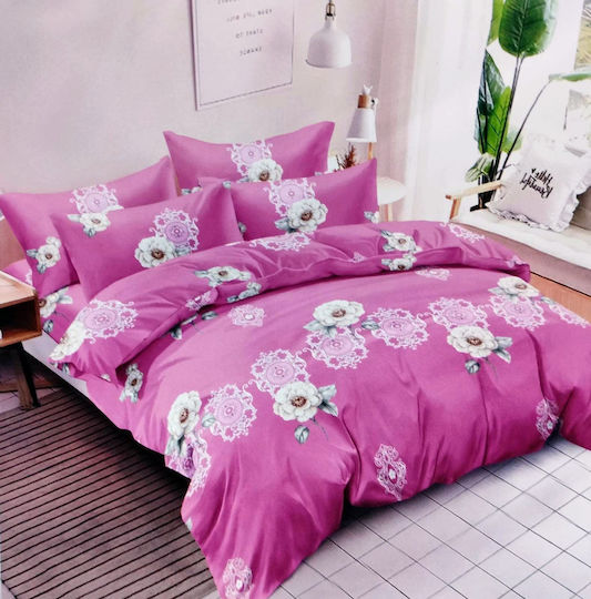 Olia Home Сет Чаршафи 220x240см. Многоцветен 4бр