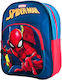 Setino School Backpack For Kindergarten With Water Bottle Holder Blue 25 x 8 x 32cm