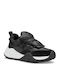 Juno Γυναικεία Chunky Sneakers Μαύρα