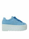 Flatforms Sneakers Light Blue 0101002003
