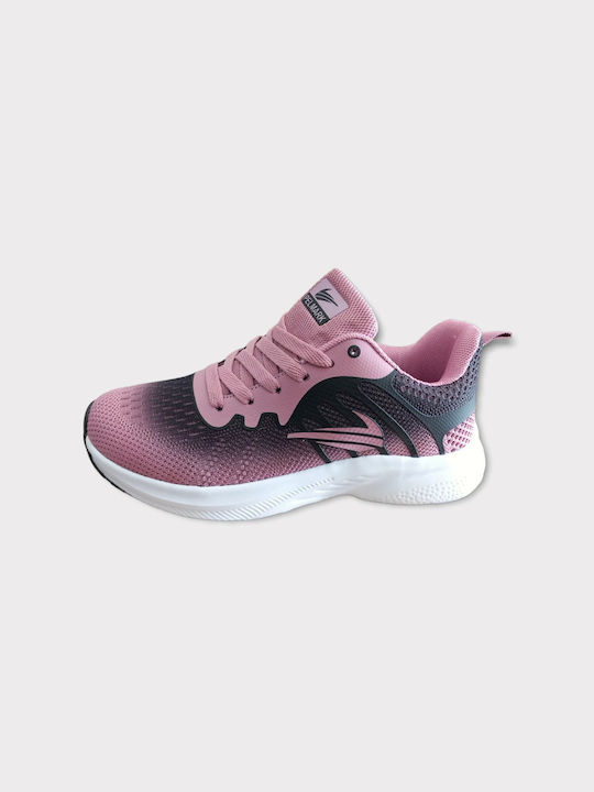 Mimsoga Damen Sneakers Rosa