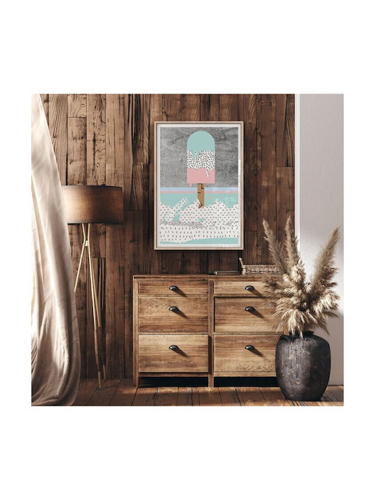 Walls Wooden Frame Poster 40x50cm