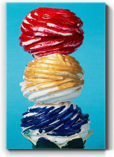 Walls Meringue Pretzels Tablou pe Pânză 40x50cm