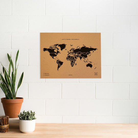 Miss Wood Tablou Lemn 60x45cm