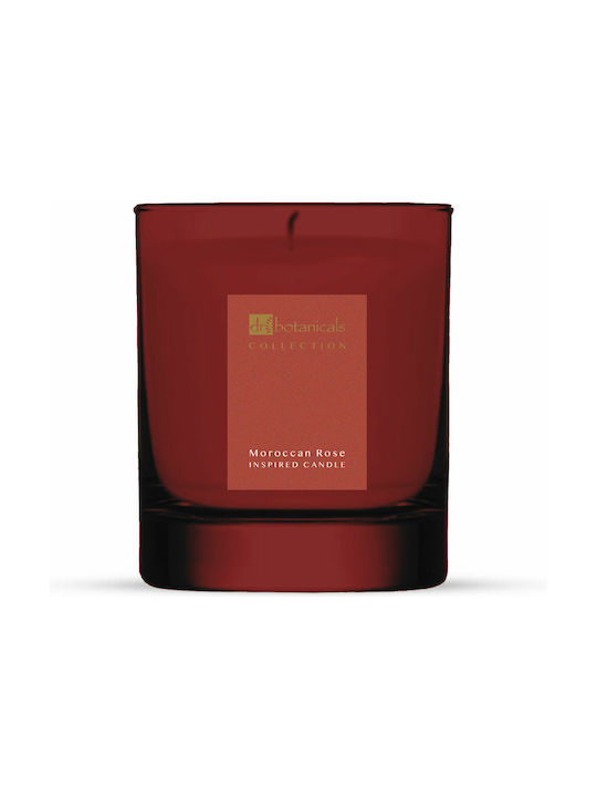 Dr Botanicals Scented Candle Jar Red 1pcs