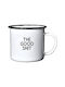 Mug Enamel White 400ml
