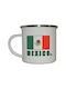 Mug Enamel Multicolored 400ml