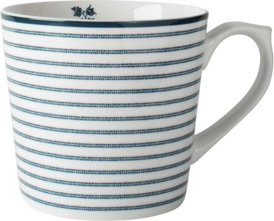 Laura Ashley Κούπα Κεραμική Μπλε 540ml
