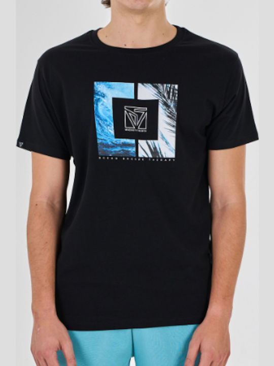 T-shirt Μαύρο