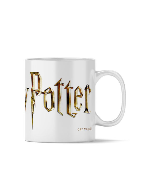 Harry Potter Cană Ceramică Albă 1buc