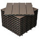 ECD Germany Wood Garden Decking Board 30x30cm