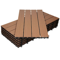 ECD Germany Terrassendiele für Gartenboden aus ...