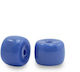 Glass Craft Beads Blue 10pcs