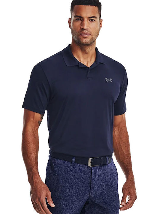 Under Armour Performance 3.0 Men's Short Sleeve Blouse Polo Navy Blue