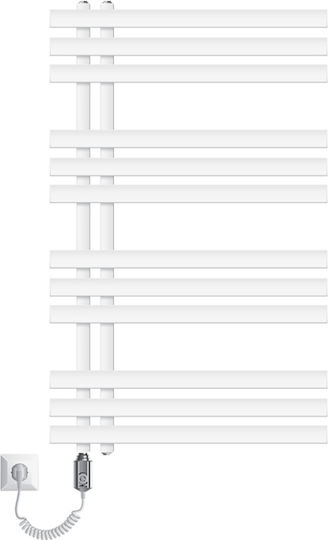 ECD Germany Electric Towel Rail 600W 100x60cm White