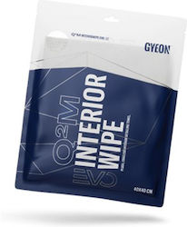 Gyeon Q2M InteriorWipe EVO Synthetische Tücher Reinigung für Kunststoffe im Innenbereich - Armaturenbrett Auto 2Stück