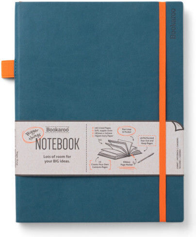 BooKaRoo Carnet 192 Foi B5 Cu dungi cu Elastic