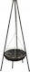 Master Grill & Party Firepit Black 49x49x152cm