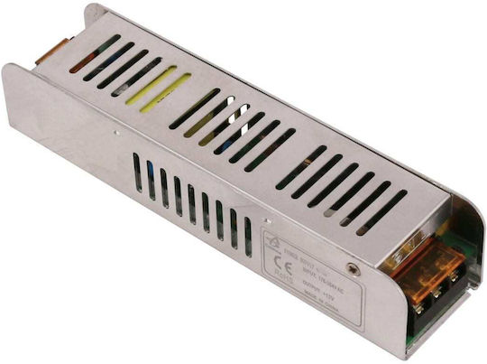 Redled Τροφοδοτικό LED IP20 Ισχύος 100W με Τάση Εξόδου 12V