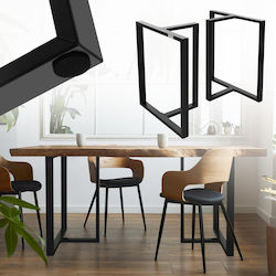 ML-Design Βάση Τραπεζιού Μεταλλική Μαύρη 60x72cm 2τμχ ML-Design Βάση Τραπεζιού Μεταλλική Μαύρη 60x72cm 2τμχ