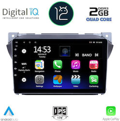 Digital IQ Car-Audiosystem für Suzuki Hoch Nissan Pixo 2009> (Bluetooth/USB/WiFi/GPS/Apple-Carplay) mit Touchscreen 9"