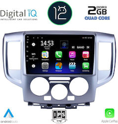 Digital IQ Sistem Audio Auto pentru Nissan NV200 2009> (Bluetooth/WiFi/GPS/Apple-Carplay) cu Ecran Tactil 9"