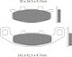 Motorcycle Brake Pads for Kawasaki GPZ / GPX / Tengai