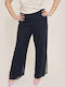 Femei Din material textil Pantaloni cu elastic Albastru marin