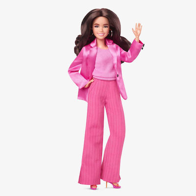 Barbie The Movie Gloria in Pink Power Pantsuit Collectible Doll for 3++ Years