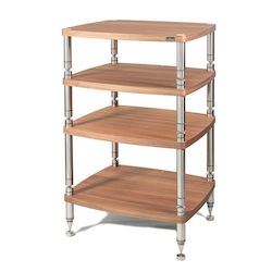 Solidsteel HF-4 4-Level Brown Hi-Fi Furniture