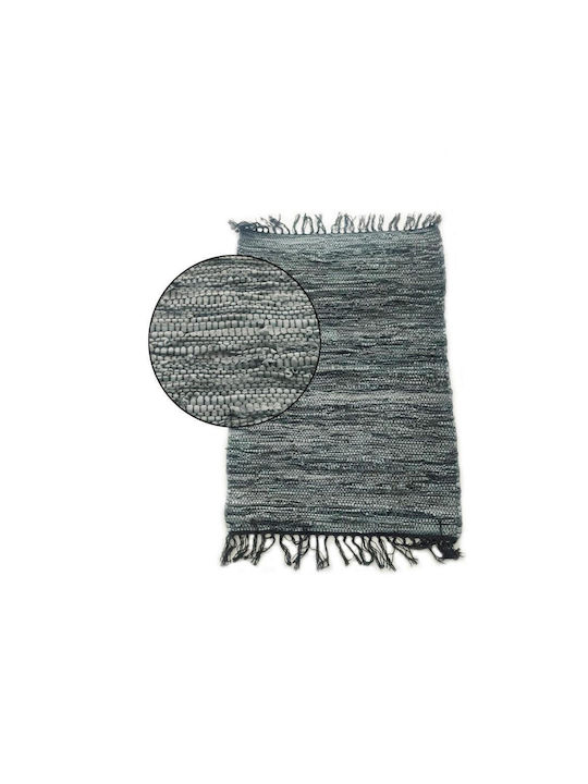 Plastona Rug Rectangular Leather Gray