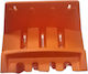 MM0161 Kunststoff Schlauchhalter für Bewässerungsschläuche in Orangener Farbe