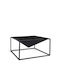 Bizzotto Illinois Kamin Draußen Metallisch Schwarz 60x60x31cm