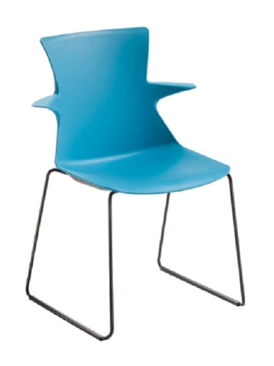 Tema S Kitchen Polypropylene Chair Blue 61x52x86cm