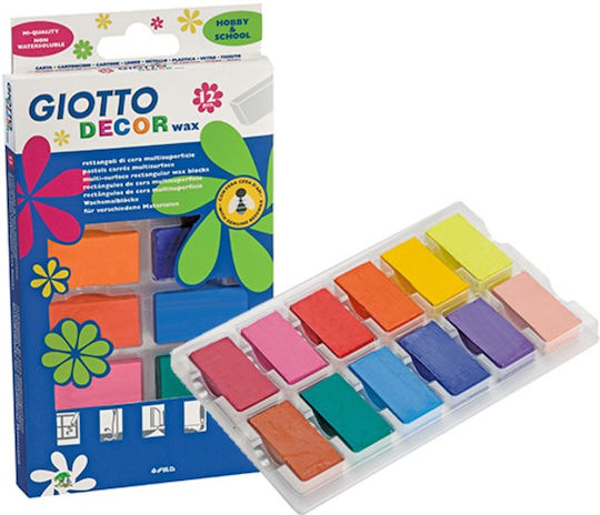 Giotto Decor Set de creioane colorate cu 12 culori