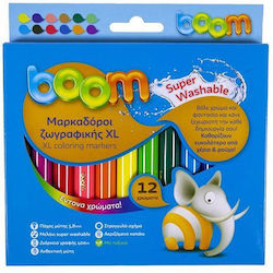 Boom Markere Set 12 Culoare Full Face