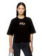 Diesel Women's T-shirt Black