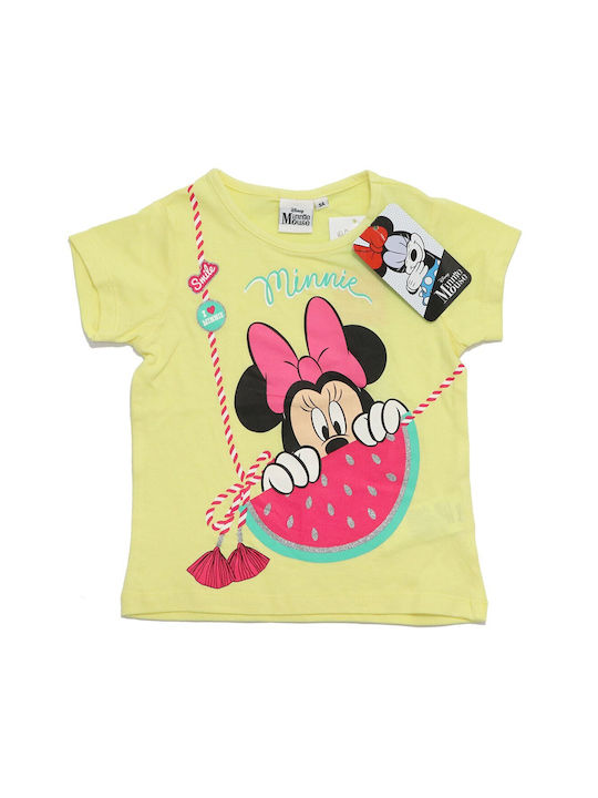 Disney Tricou pentru copii Galben